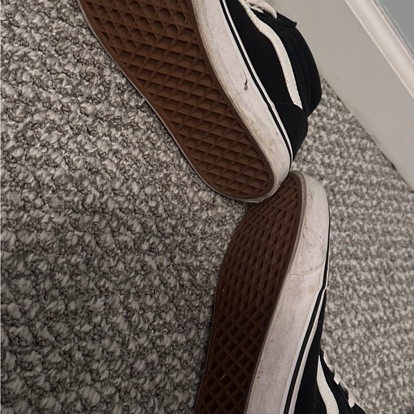 Vans Black and White High-Top Sneakers - Picture 3 of 5